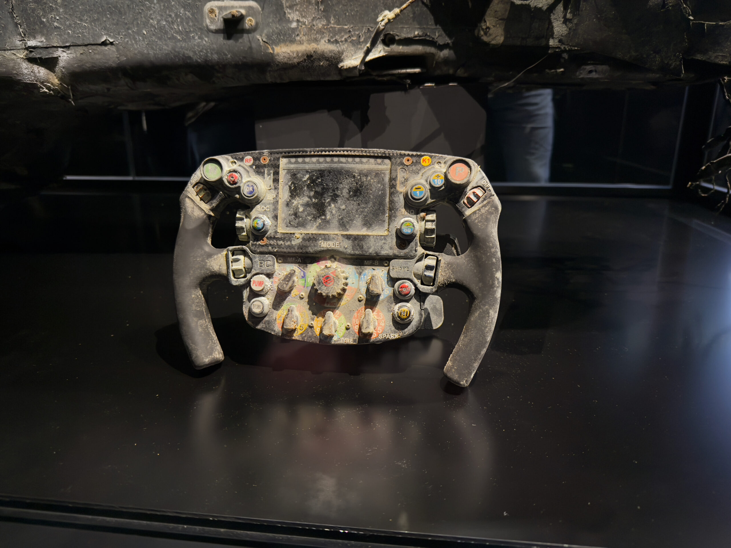 The F1 Exhibition in London 2024 32 Romain Grosjean Charred Remains of Hass VF 20 4 scaled