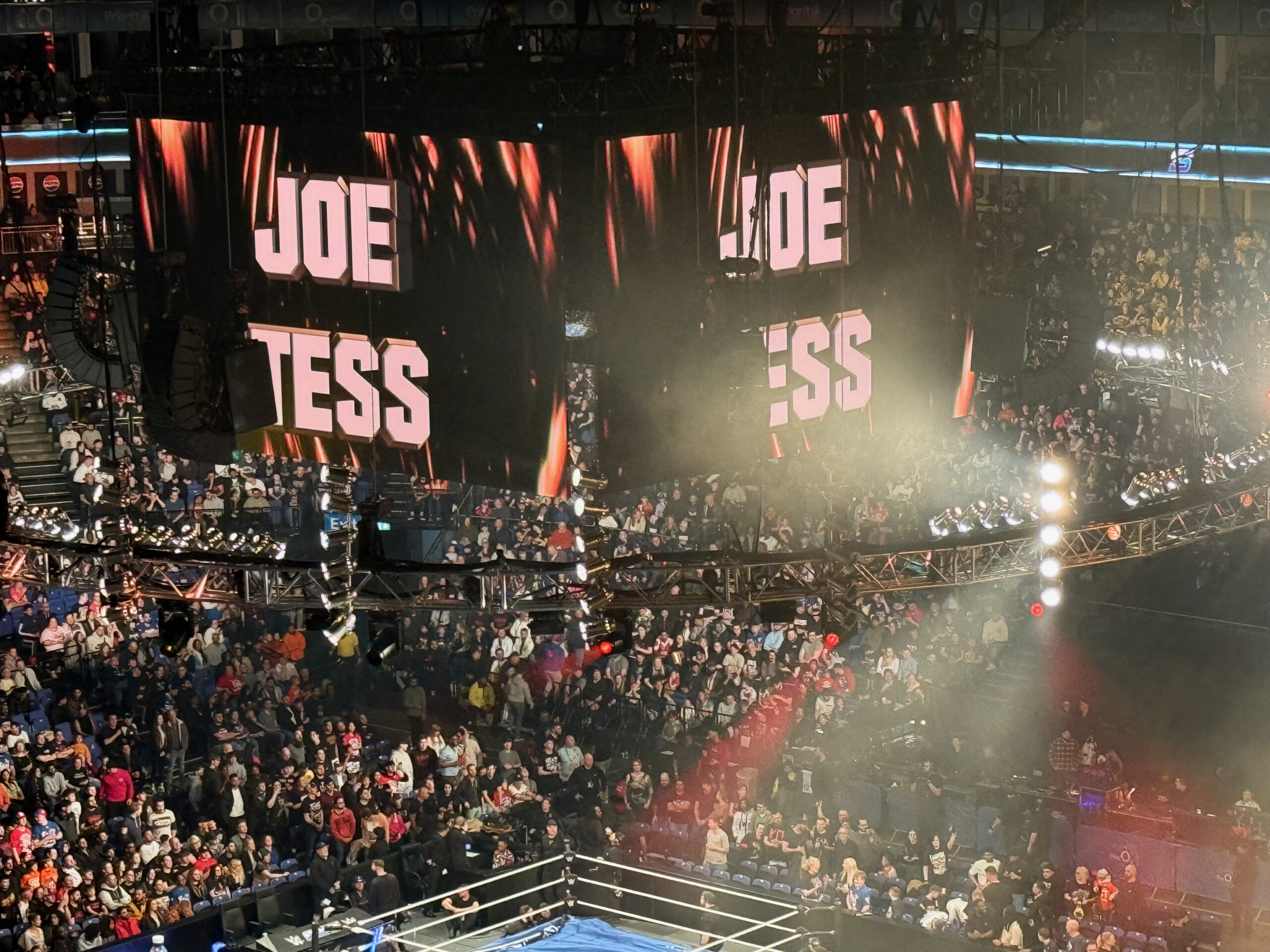 WWE Raw and Smackdown at the O2 5 WWE Smackdown Friday 28th March 2025 at the O2 in London 4 scaled