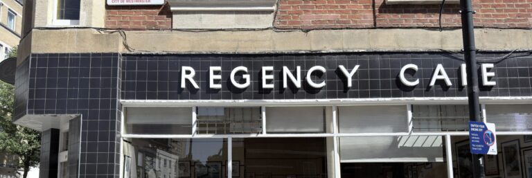 The Regency Cafe in Victoria